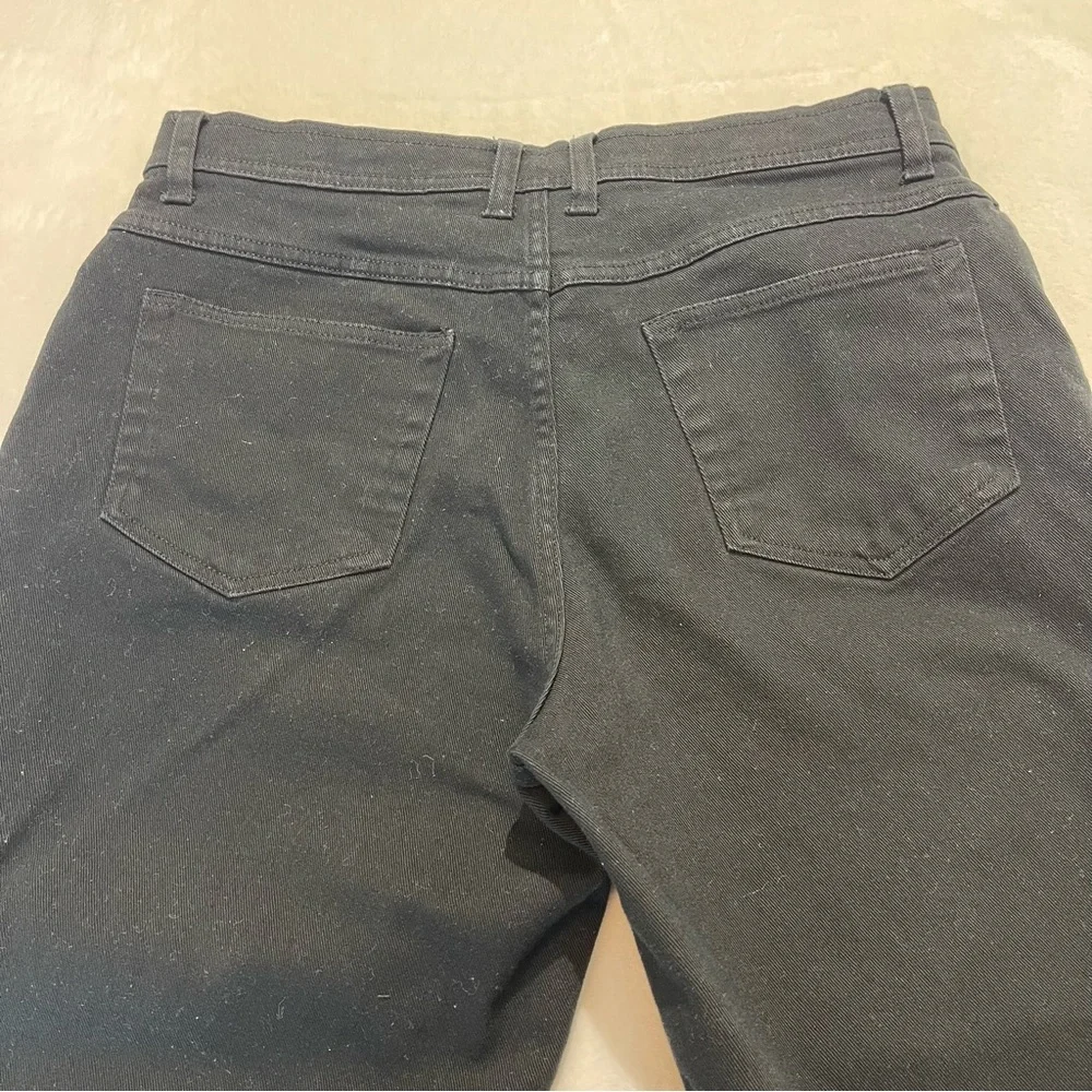BILL BLASS WOMENS SIZE 12P BLACK JEANS